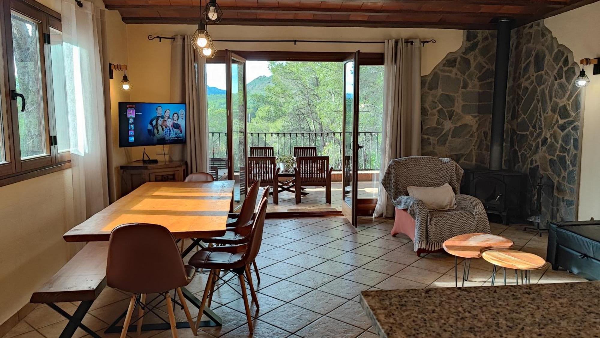 Aldeamia, Cozy Villa For 8 People, Pool, Mountain View, Beach At 8 Min Vilanova de Escornalbou Экстерьер фото